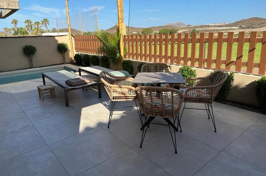 Golf Tenerife South XX Wheel Accessible Shower XX Free Wifi XX Private Pool 30 Degrees XX Two Terraces 30M2X60M2 Xxfree Parking XX Mountain View XX Flatscreen 65 Inch XX Σαν Μιγκέλ ντε Αμπόνα Εξωτερικό φωτογραφία